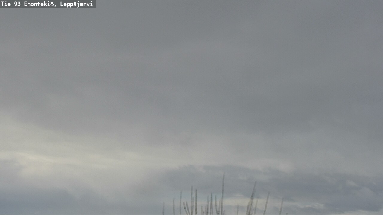 Weather Camera Image Road 93 Enontekiö, Leppäjärvi, Enontekiö, Lappi