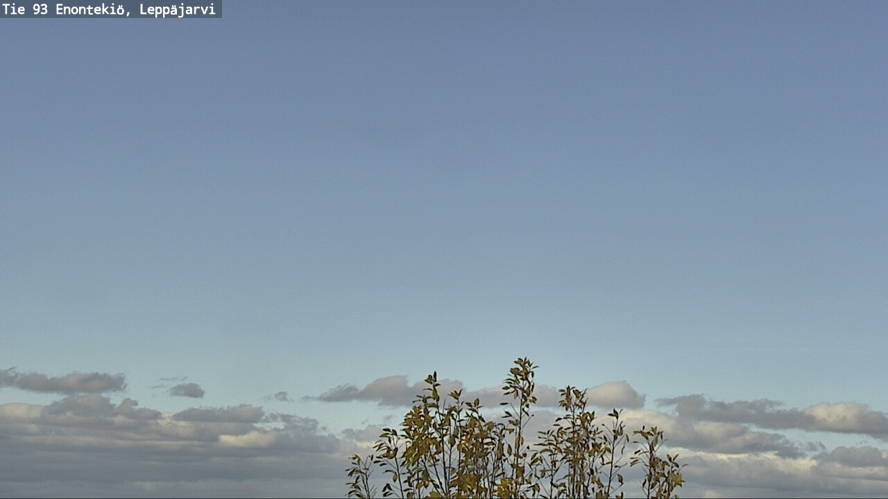 Weather Camera Image Road 93 Enontekiö, Leppäjärvi, Enontekiö, Lappi