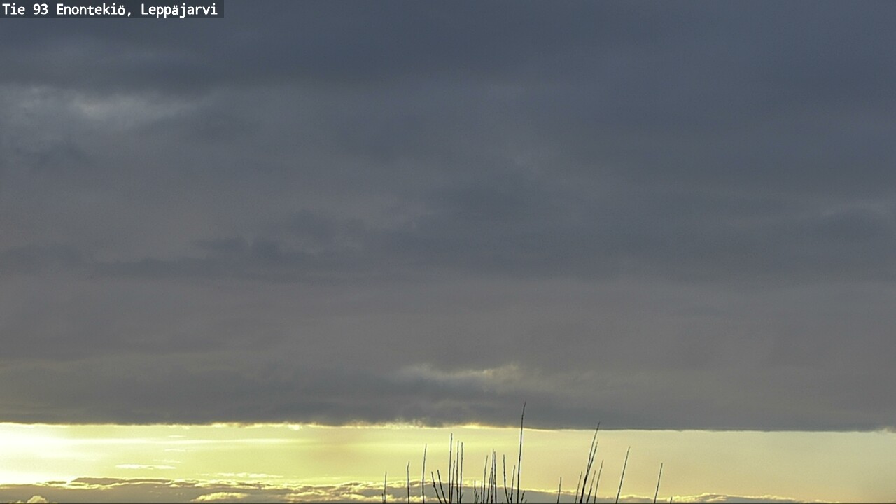 Weather Camera Image Road 93 Enontekiö, Leppäjärvi, Enontekiö, Lappi