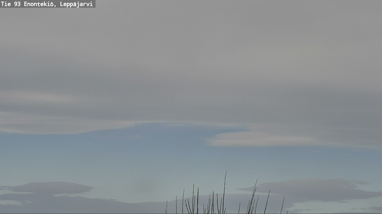Weather Camera Image Road 93 Enontekiö, Leppäjärvi, Enontekiö, Lappi