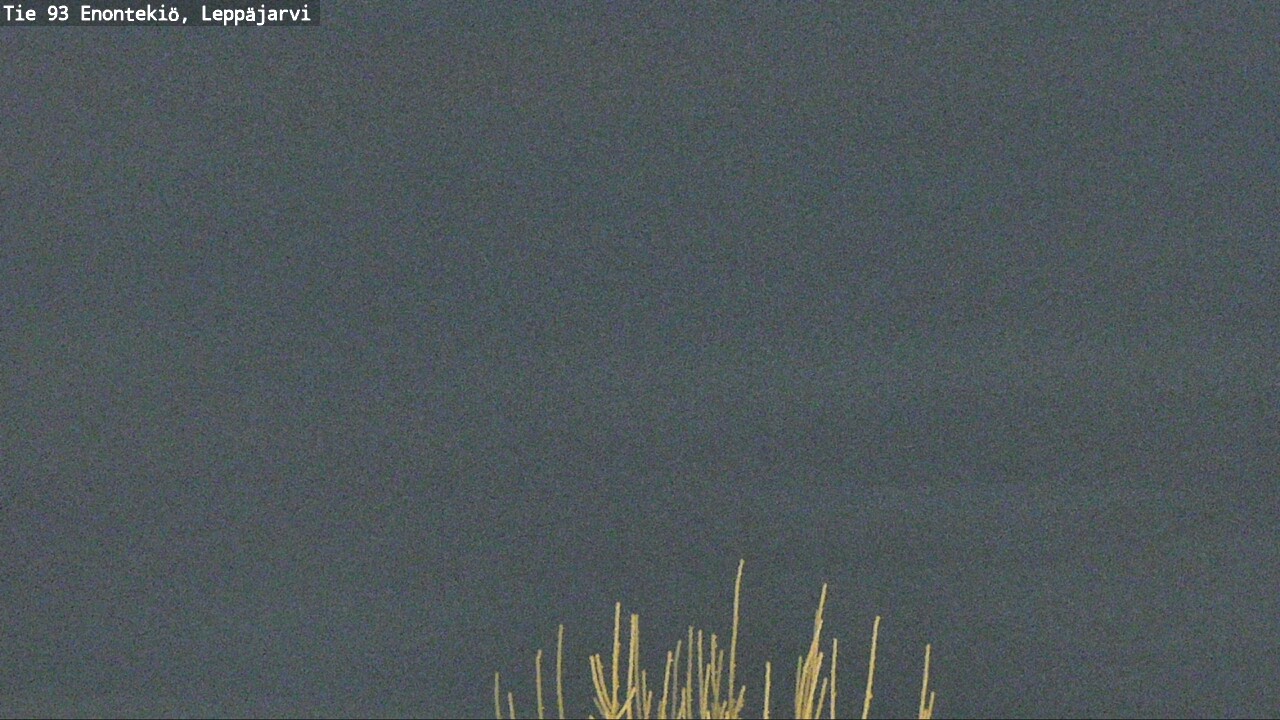 Weather Camera Image Väg 93 Enontekis, Leppäjärvi, Enontekiö, Lappi