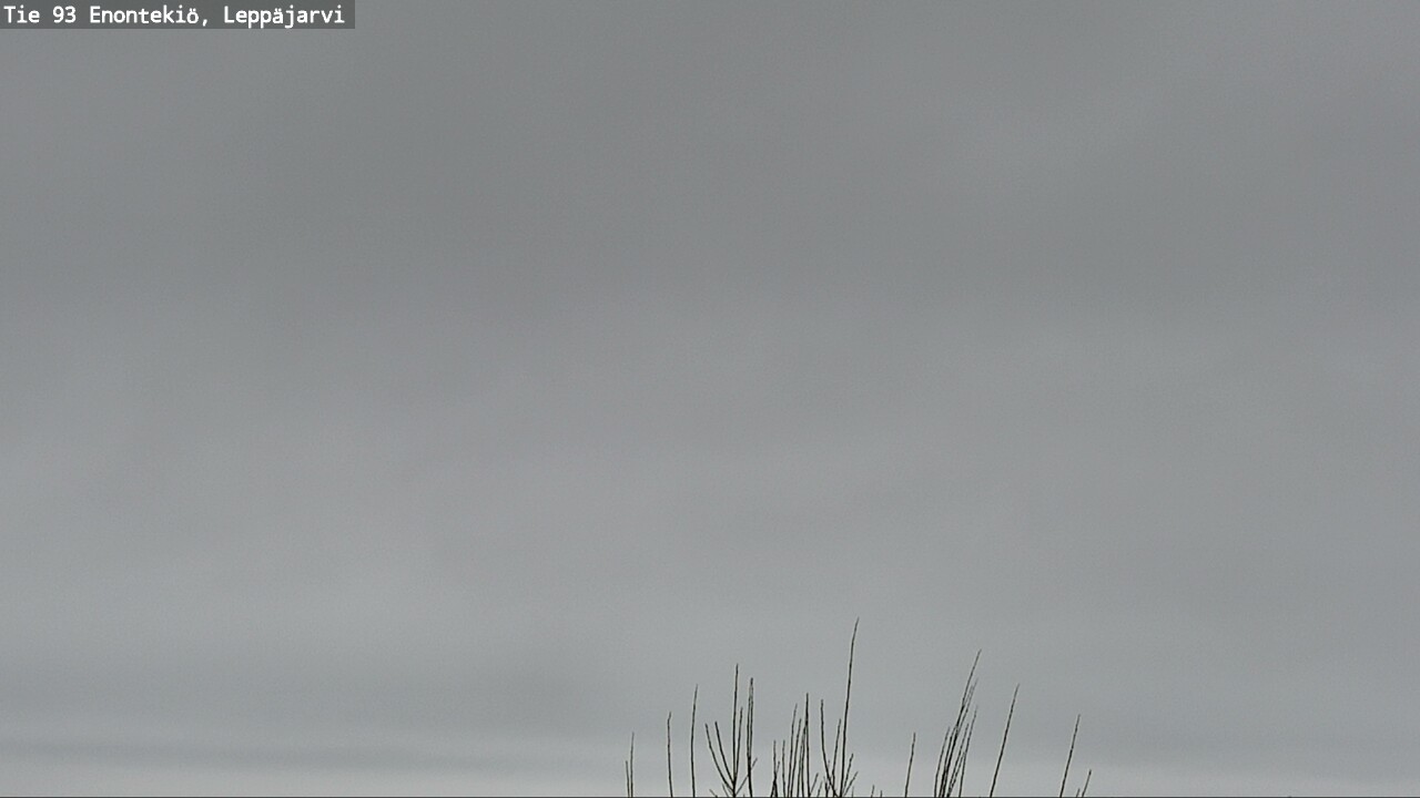 Weather Camera Image Road 93 Enontekiö, Leppäjärvi, Enontekiö, Lappi