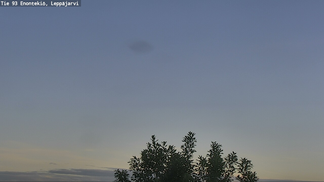 Weather Camera Image Road 93 Enontekiö, Leppäjärvi, Enontekiö, Lappi