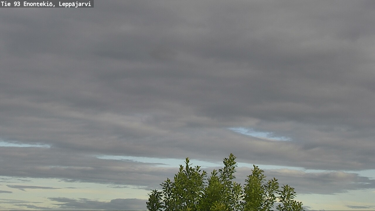 Weather Camera Image Road 93 Enontekiö, Leppäjärvi, Enontekiö, Lappi