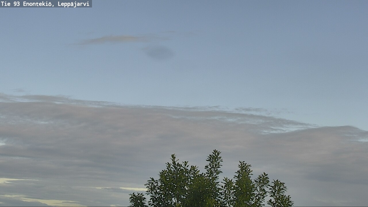Weather Camera Image Road 93 Enontekiö, Leppäjärvi, Enontekiö, Lappi