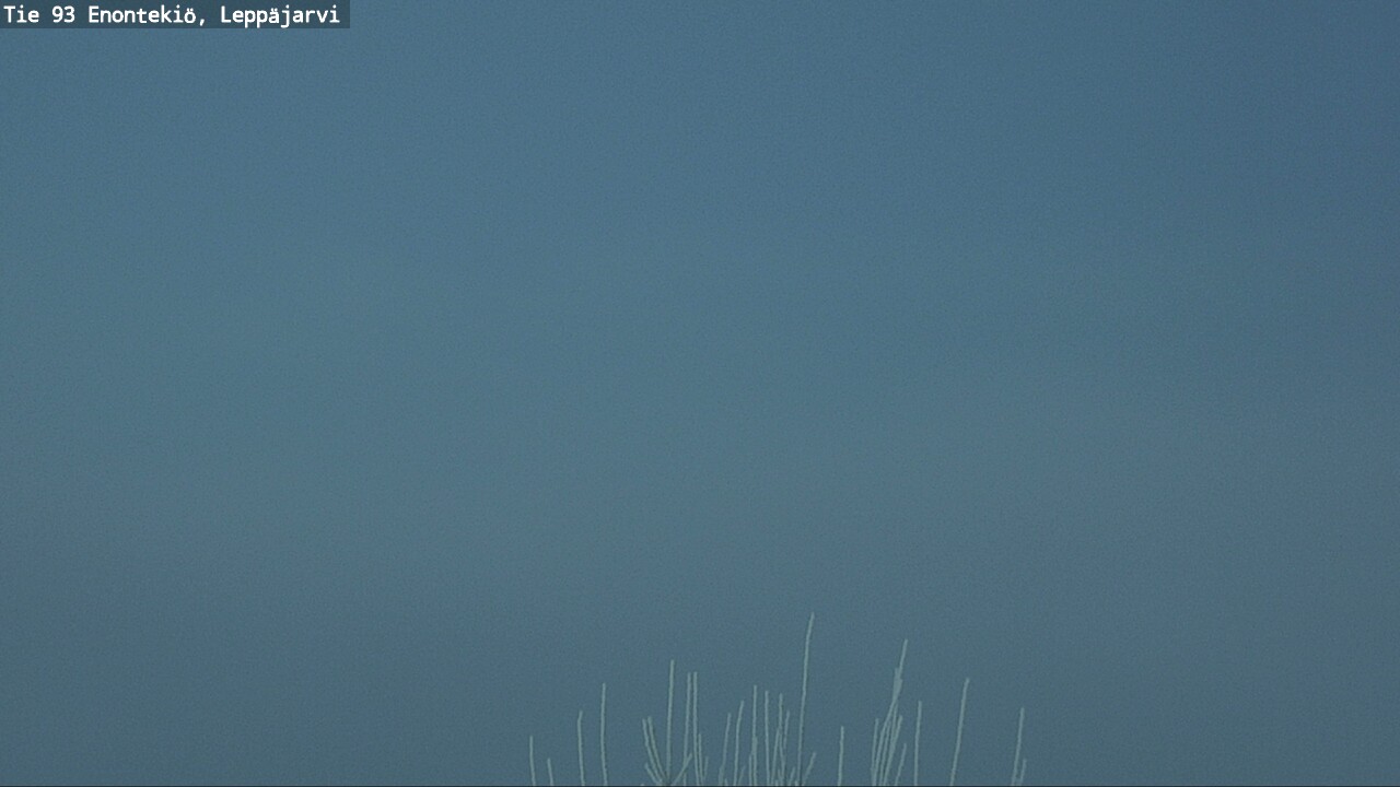 Weather Camera Image Väg 93 Enontekis, Leppäjärvi, Enontekiö, Lappi