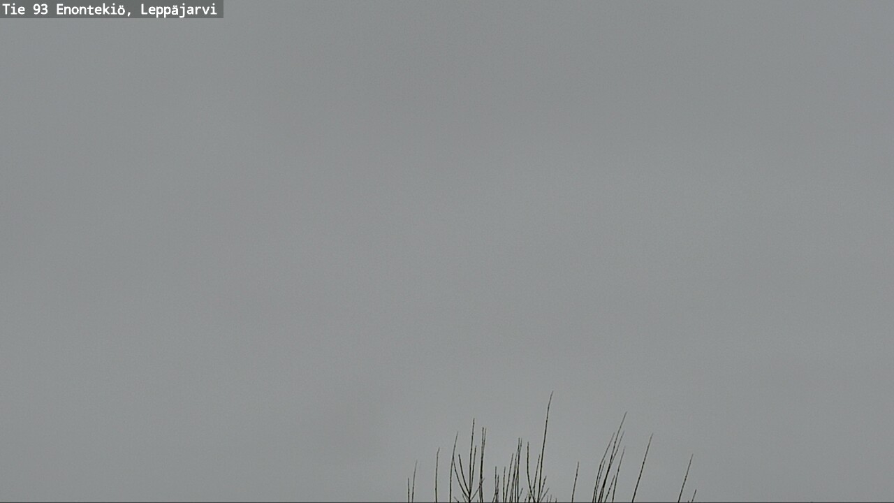 Weather Camera Image Road 93 Enontekiö, Leppäjärvi, Enontekiö, Lappi