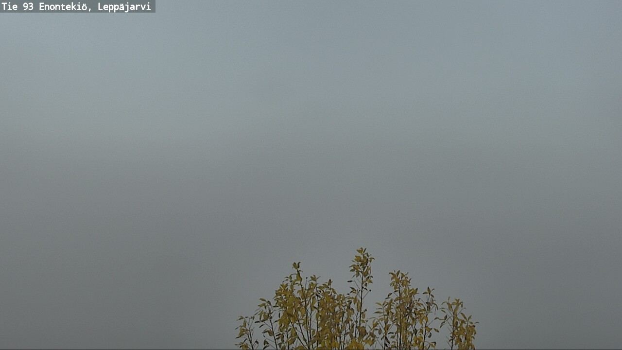 Weather Camera Image Road 93 Enontekiö, Leppäjärvi, Enontekiö, Lappi