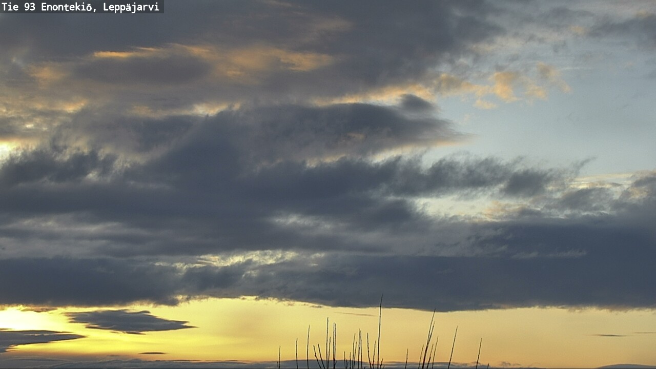 Weather Camera Image Road 93 Enontekiö, Leppäjärvi, Enontekiö, Lappi