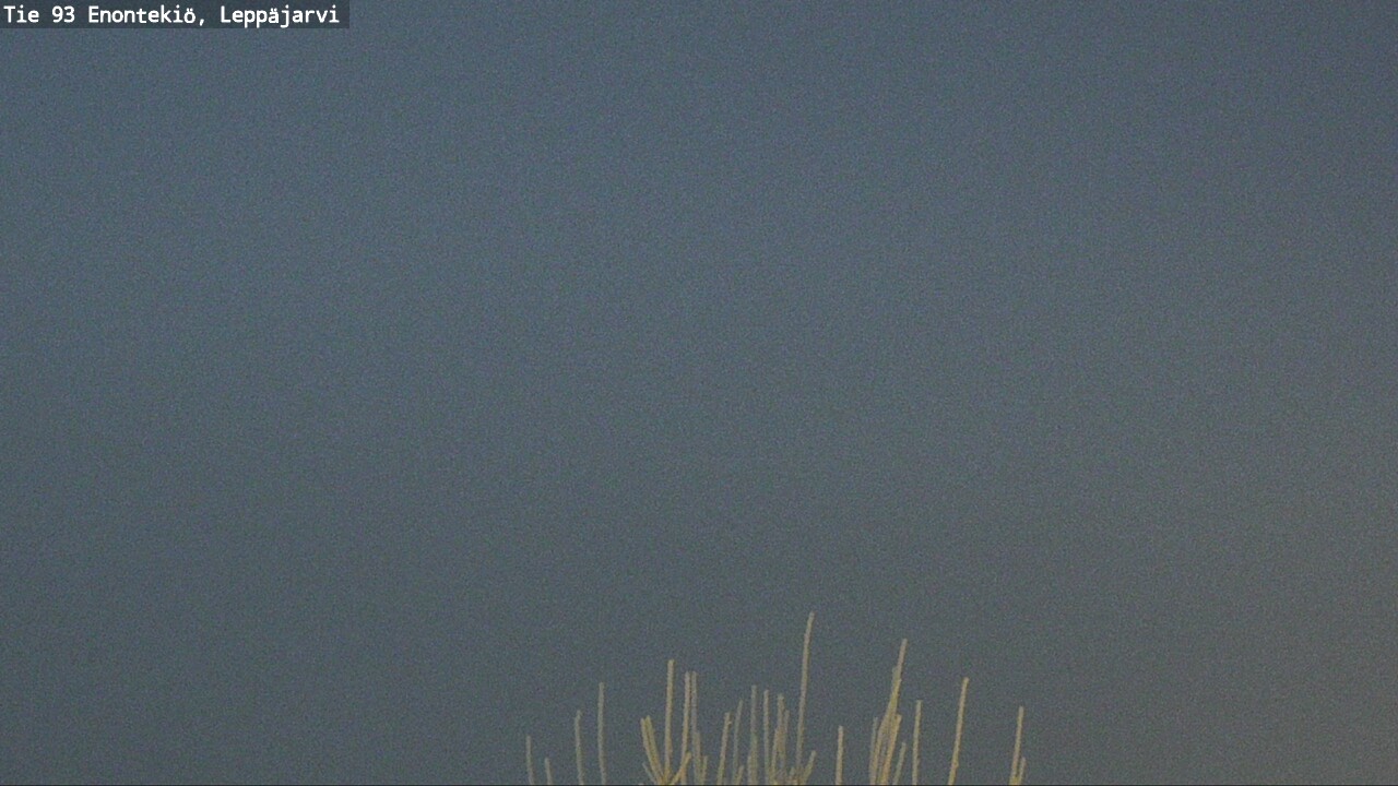 Weather Camera Image Väg 93 Enontekis, Leppäjärvi, Enontekiö, Lappi