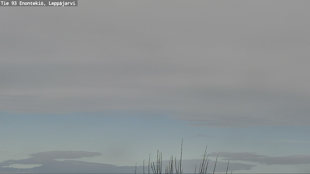 Weather Camera Image Road 93 Enontekiö, Leppäjärvi, Enontekiö, Lappi
