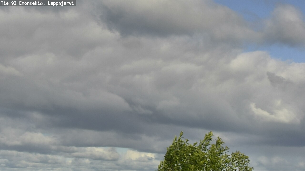 Weather Camera Image Road 93 Enontekiö, Leppäjärvi, Enontekiö, Lappi