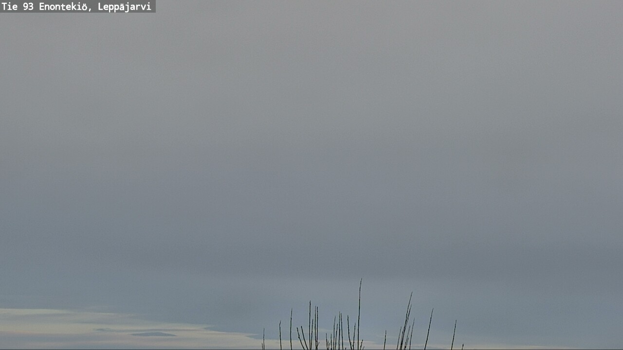 Weather Camera Image Road 93 Enontekiö, Leppäjärvi, Enontekiö, Lappi