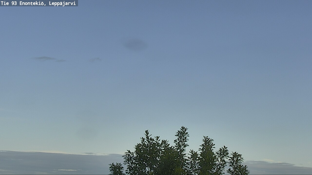 Weather Camera Image Road 93 Enontekiö, Leppäjärvi, Enontekiö, Lappi