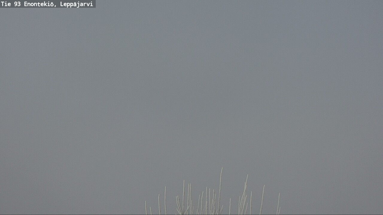 Weather Camera Image Väg 93 Enontekis, Leppäjärvi, Enontekiö, Lappi
