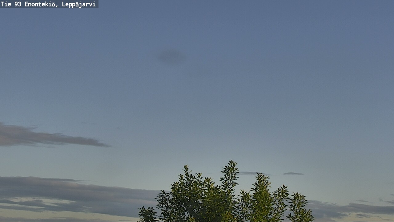 Weather Camera Image Road 93 Enontekiö, Leppäjärvi, Enontekiö, Lappi