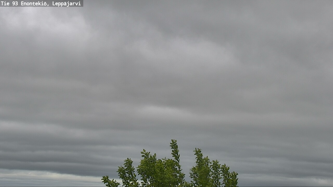 Weather Camera Image Väg 93 Enontekis, Leppäjärvi, Enontekiö, Lappi