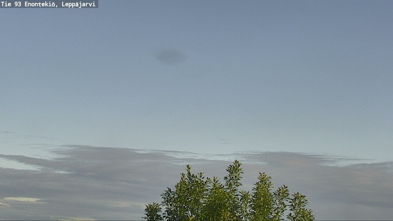 Weather Camera Image Road 93 Enontekiö, Leppäjärvi, Enontekiö, Lappi