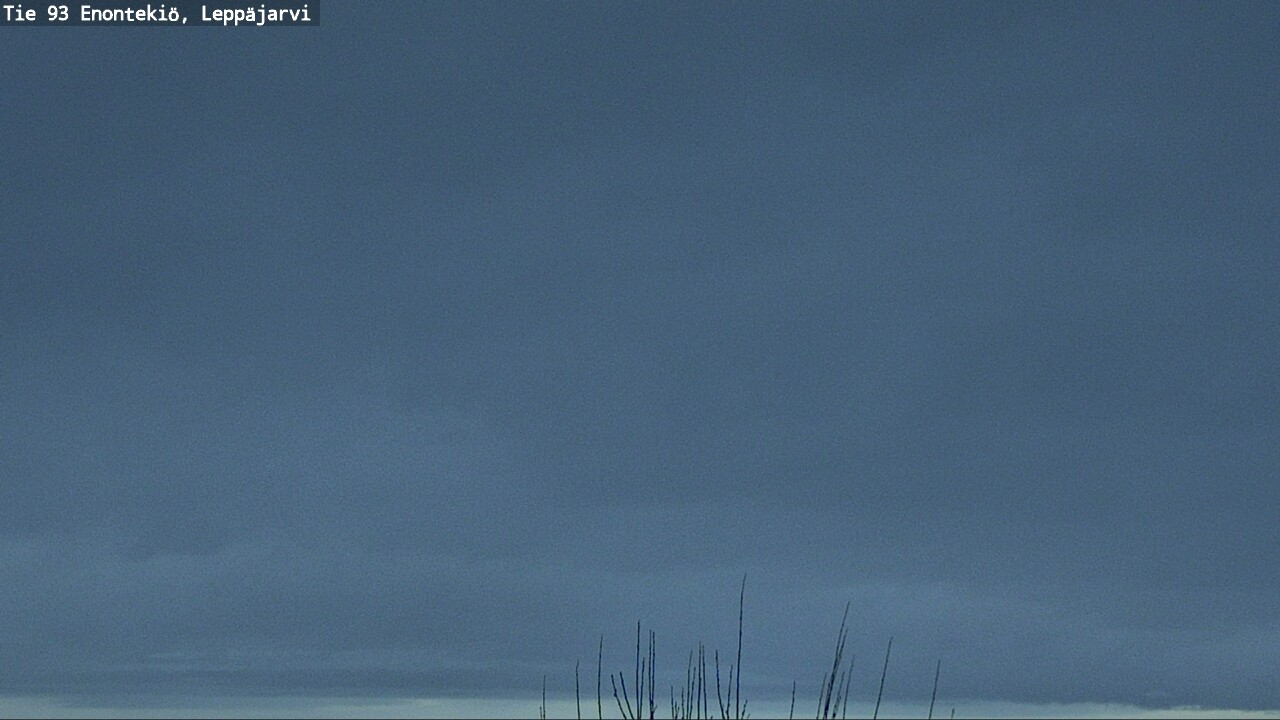 Weather Camera Image Road 93 Enontekiö, Leppäjärvi, Enontekiö, Lappi