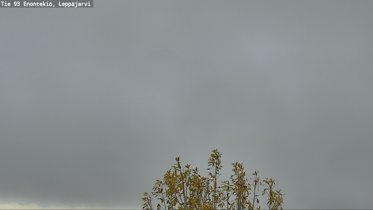Weather Camera Image Road 93 Enontekiö, Leppäjärvi, Enontekiö, Lappi