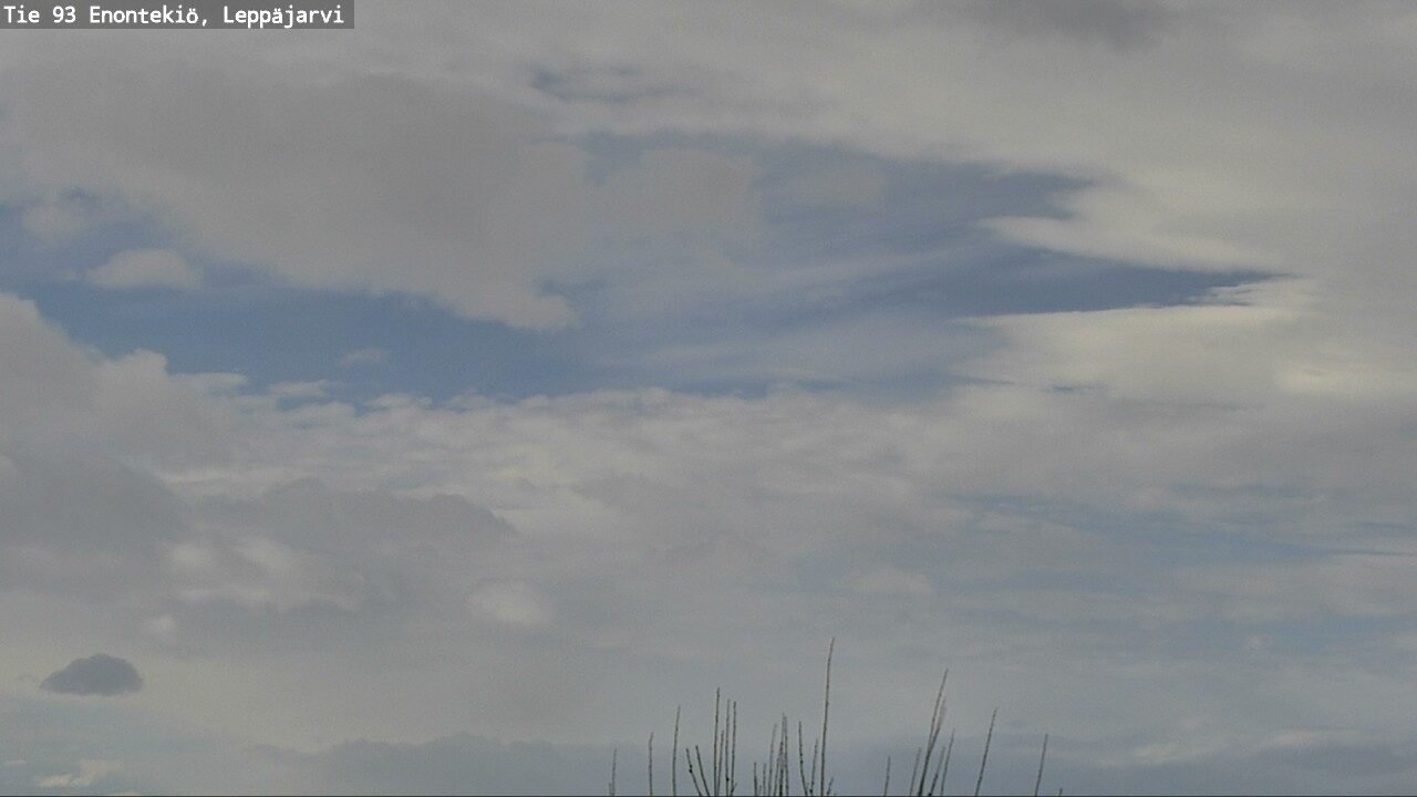 Weather Camera Image Road 93 Enontekiö, Leppäjärvi, Enontekiö, Lappi