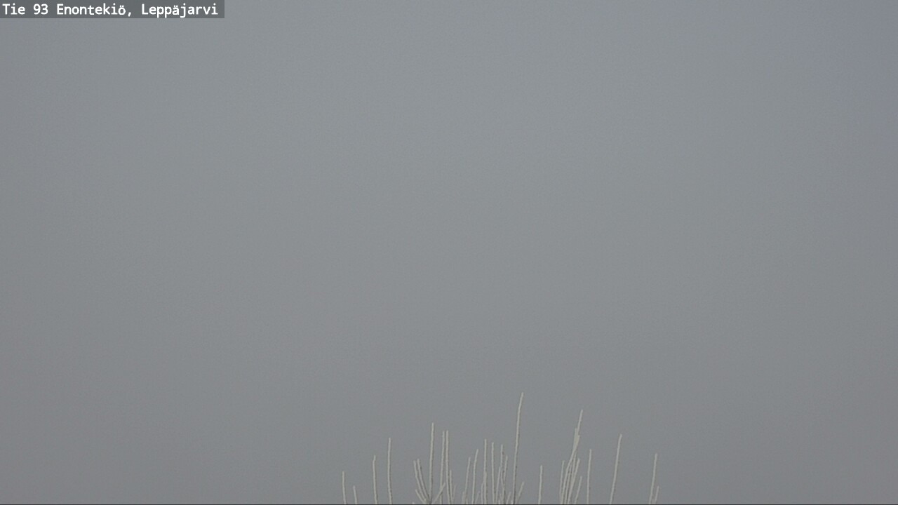 Weather Camera Image Väg 93 Enontekis, Leppäjärvi, Enontekiö, Lappi