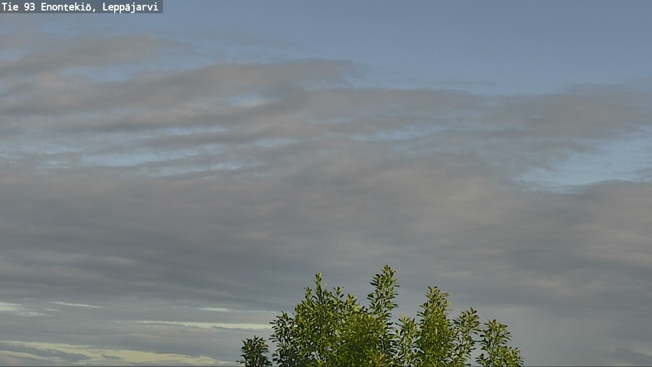 Weather Camera Image Road 93 Enontekiö, Leppäjärvi, Enontekiö, Lappi