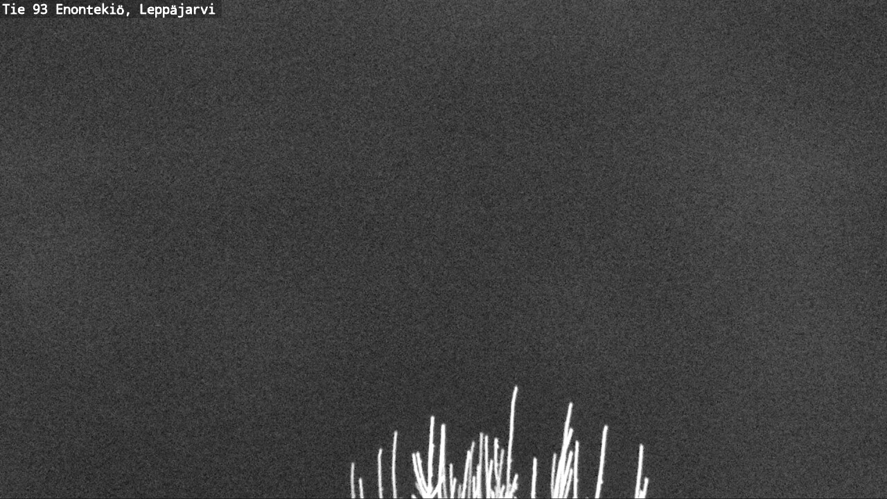 Weather Camera Image Väg 93 Enontekis, Leppäjärvi, Enontekiö, Lappi