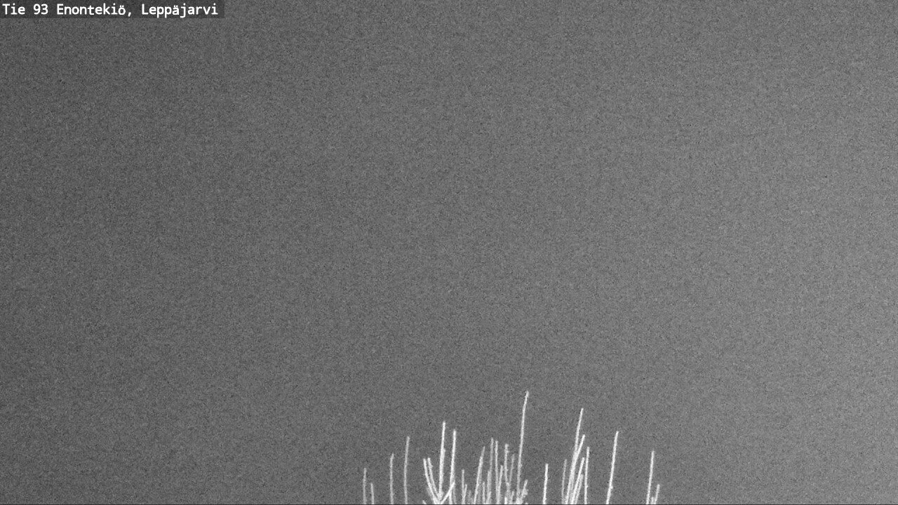 Weather Camera Image Väg 93 Enontekis, Leppäjärvi, Enontekiö, Lappi