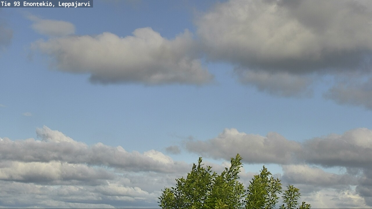 Weather Camera Image Road 93 Enontekiö, Leppäjärvi, Enontekiö, Lappi