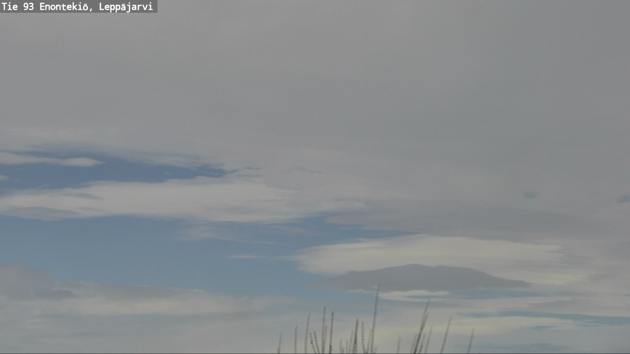 Weather Camera Image Road 93 Enontekiö, Leppäjärvi, Enontekiö, Lappi