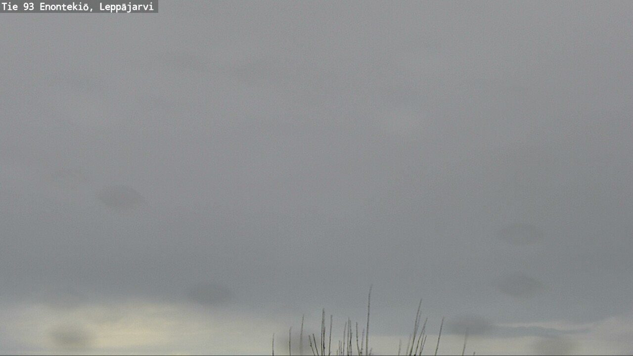 Weather Camera Image Road 93 Enontekiö, Leppäjärvi, Enontekiö, Lappi