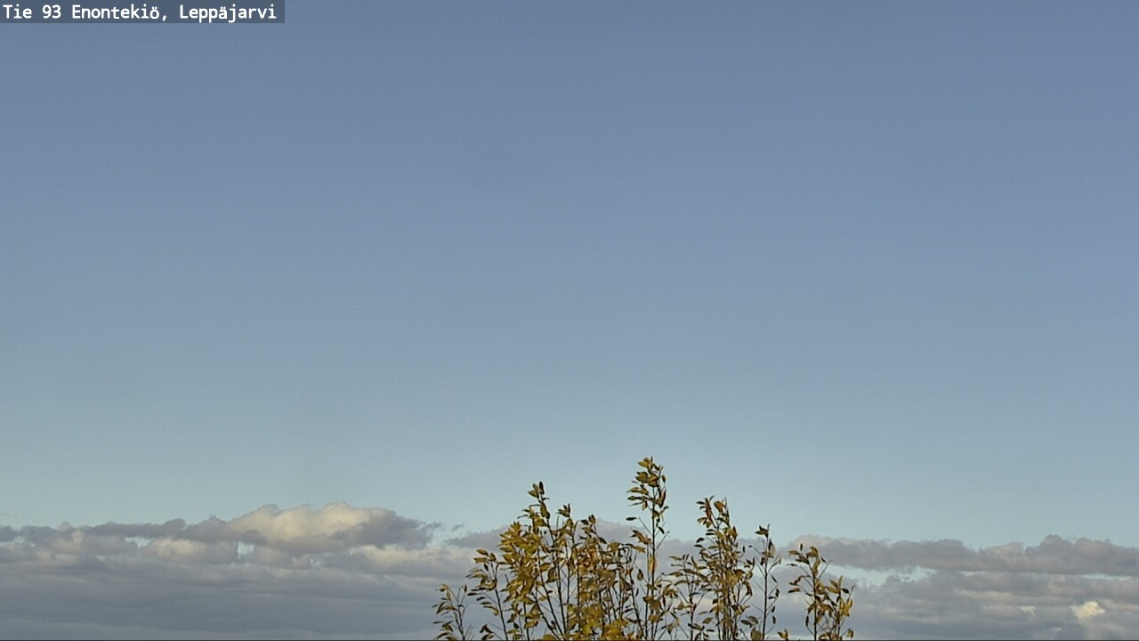 Weather Camera Image Road 93 Enontekiö, Leppäjärvi, Enontekiö, Lappi