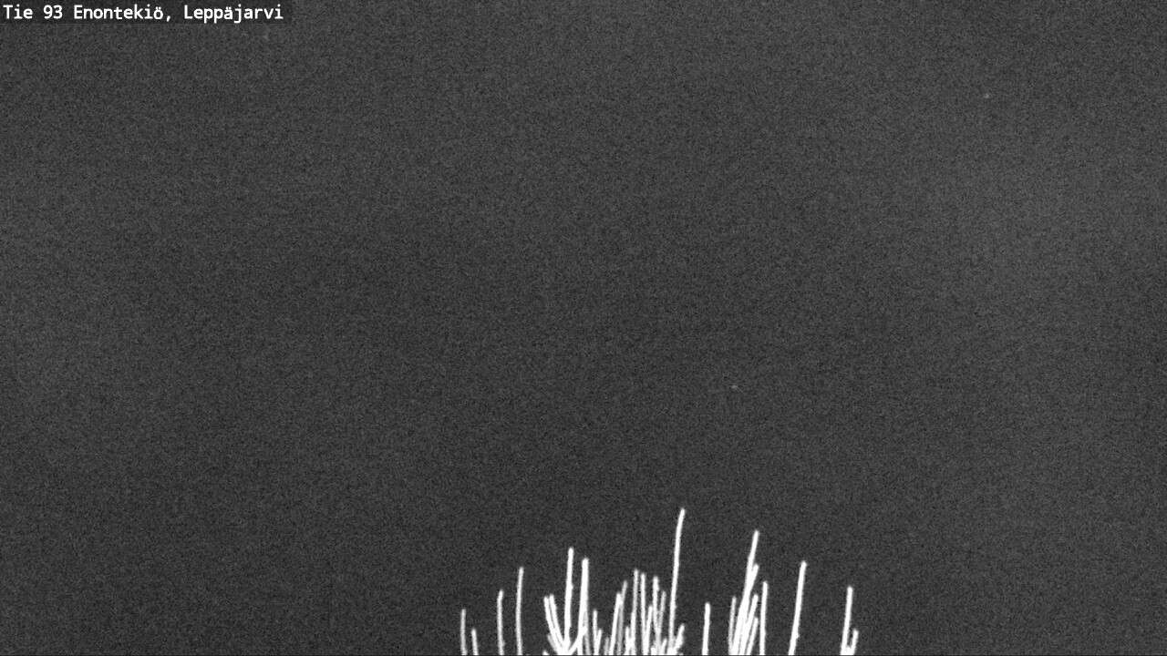 Weather Camera Image Väg 93 Enontekis, Leppäjärvi, Enontekiö, Lappi