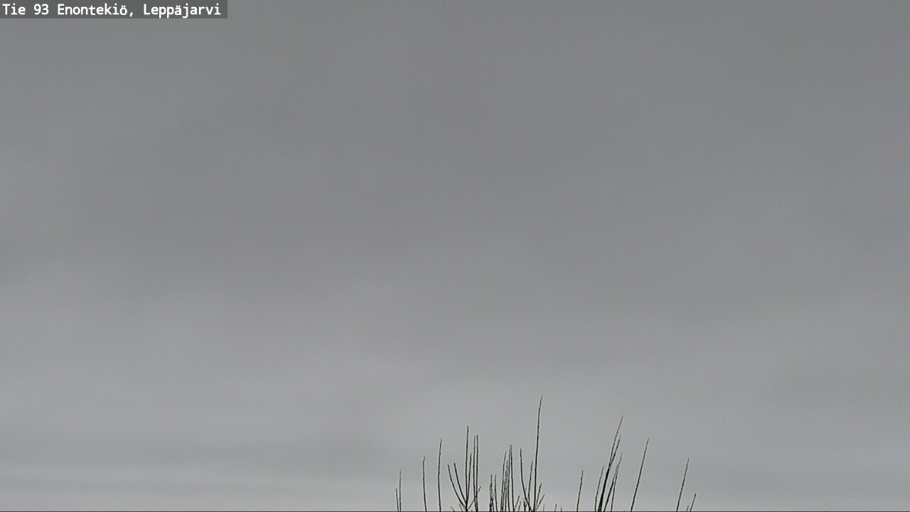 Weather Camera Image Road 93 Enontekiö, Leppäjärvi, Enontekiö, Lappi
