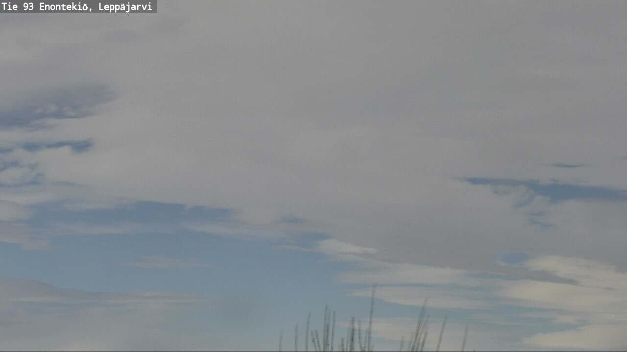 Weather Camera Image Road 93 Enontekiö, Leppäjärvi, Enontekiö, Lappi