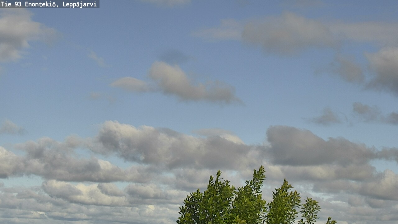 Weather Camera Image Road 93 Enontekiö, Leppäjärvi, Enontekiö, Lappi