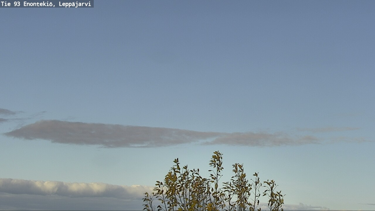 Weather Camera Image Road 93 Enontekiö, Leppäjärvi, Enontekiö, Lappi