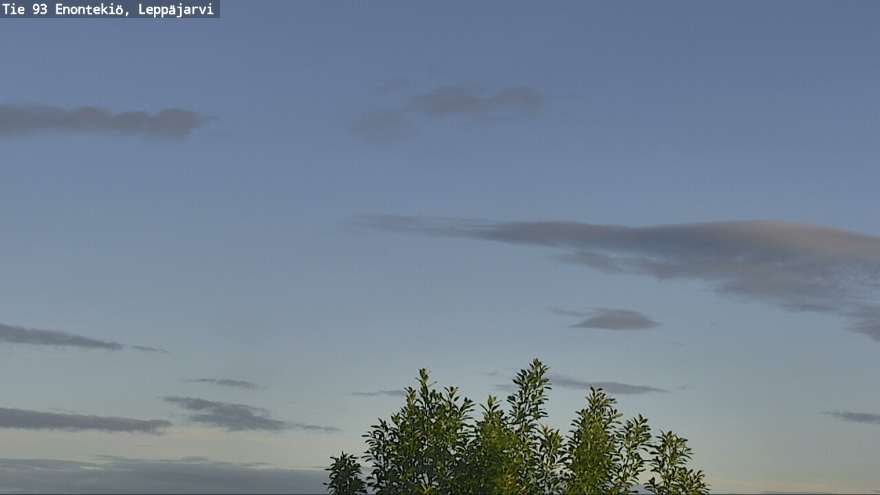 Weather Camera Image Road 93 Enontekiö, Leppäjärvi, Enontekiö, Lappi