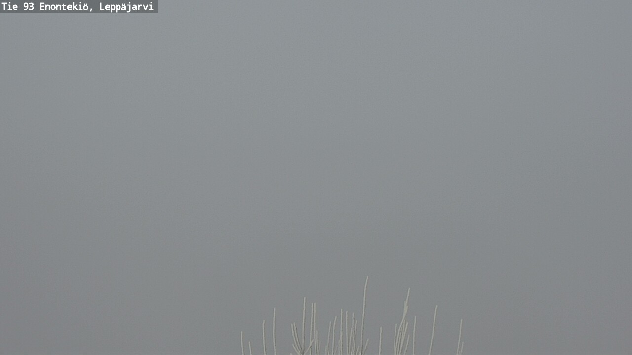 Weather Camera Image Väg 93 Enontekis, Leppäjärvi, Enontekiö, Lappi