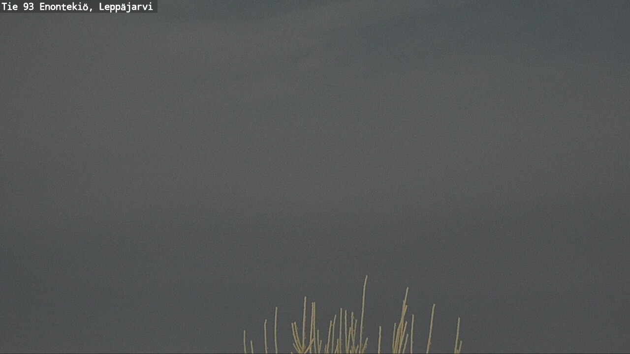Weather Camera Image Väg 93 Enontekis, Leppäjärvi, Enontekiö, Lappi