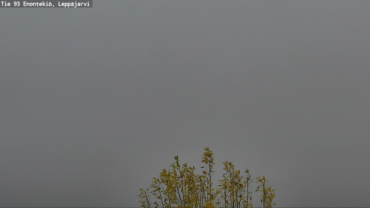 Weather Camera Image Road 93 Enontekiö, Leppäjärvi, Enontekiö, Lappi