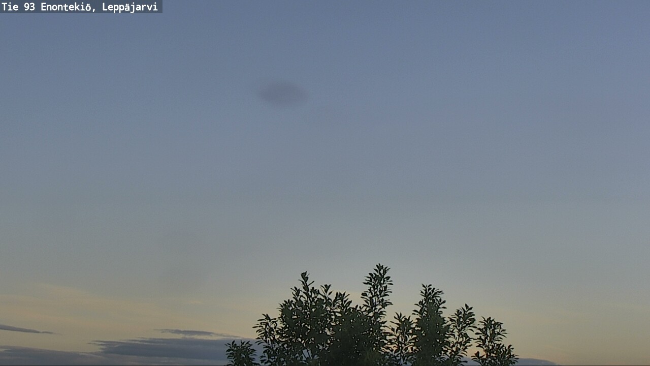 Weather Camera Image Road 93 Enontekiö, Leppäjärvi, Enontekiö, Lappi