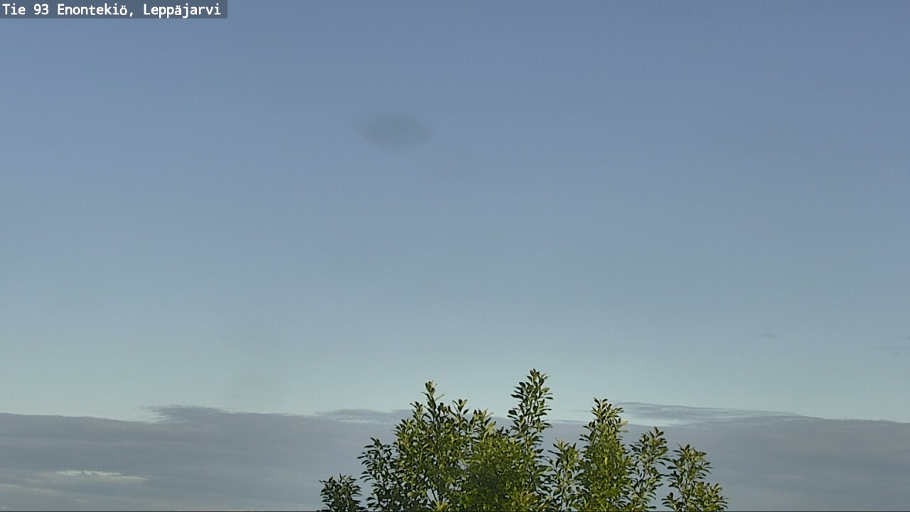Weather Camera Image Road 93 Enontekiö, Leppäjärvi, Enontekiö, Lappi
