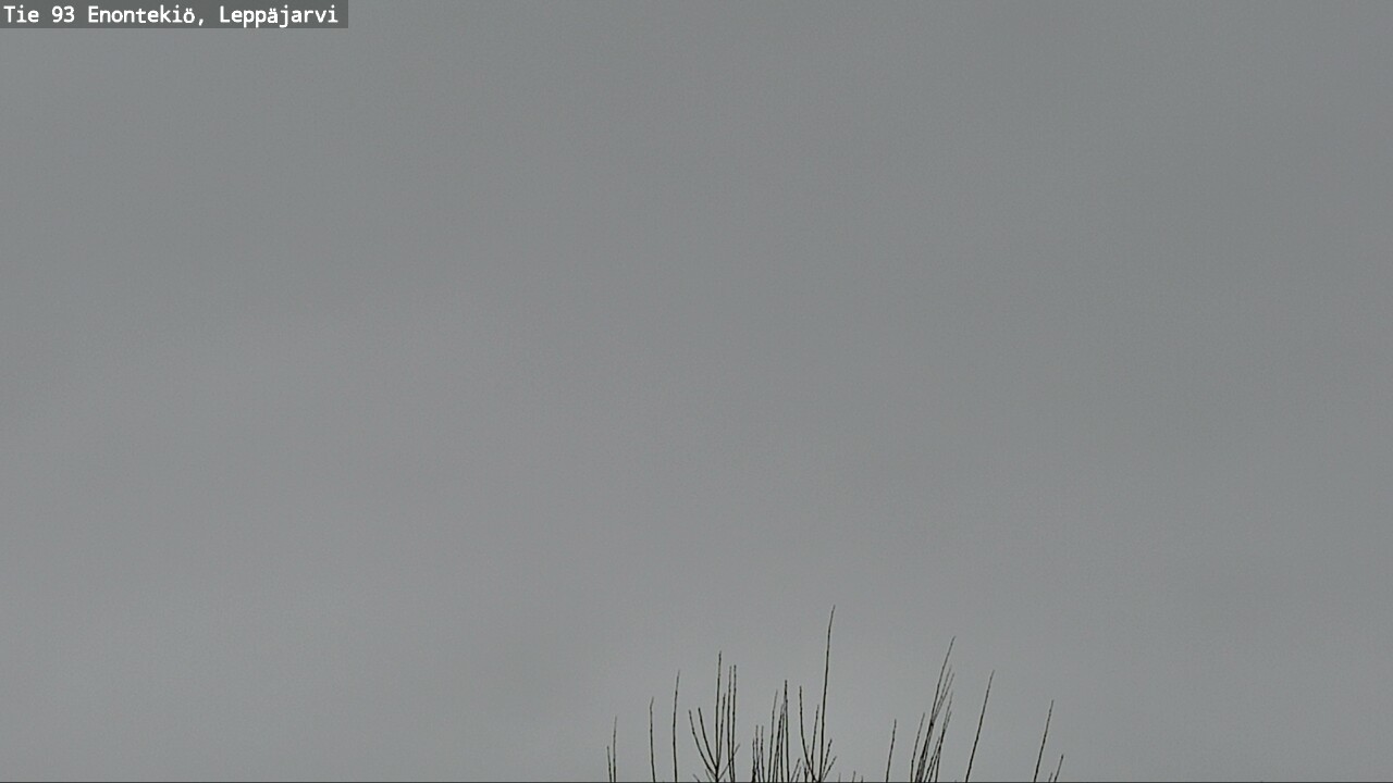 Weather Camera Image Road 93 Enontekiö, Leppäjärvi, Enontekiö, Lappi
