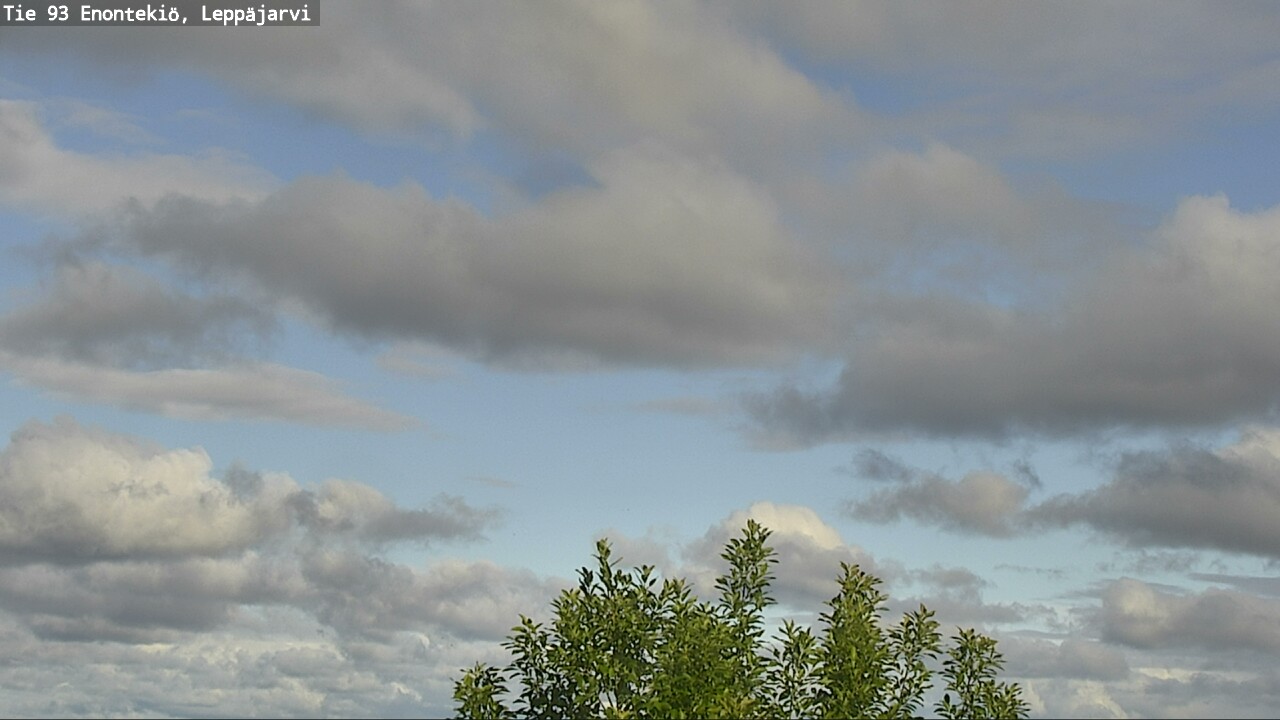 Weather Camera Image Road 93 Enontekiö, Leppäjärvi, Enontekiö, Lappi