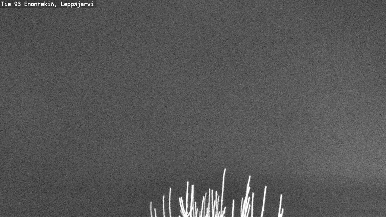 Weather Camera Image Väg 93 Enontekis, Leppäjärvi, Enontekiö, Lappi