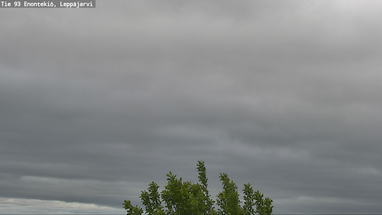 Weather Camera Image Väg 93 Enontekis, Leppäjärvi, Enontekiö, Lappi