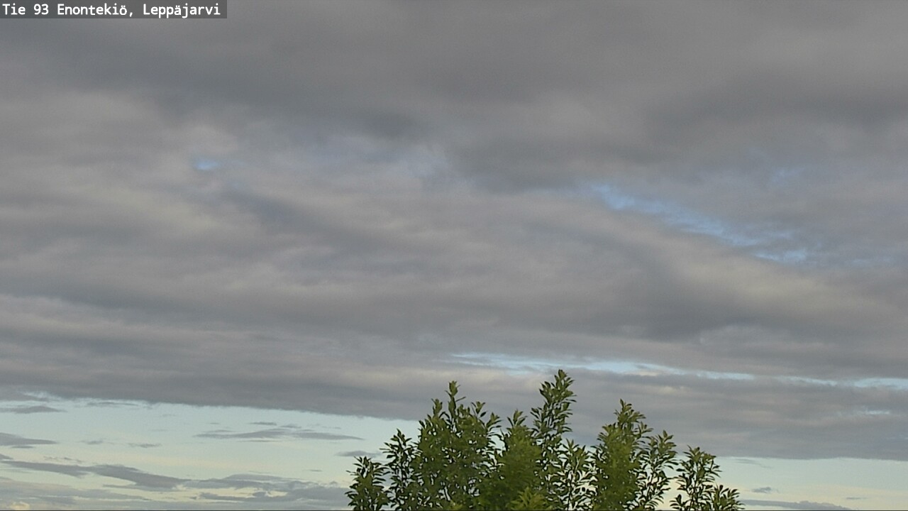 Weather Camera Image Road 93 Enontekiö, Leppäjärvi, Enontekiö, Lappi