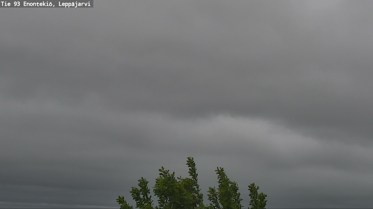 Weather Camera Image Road 93 Enontekiö, Leppäjärvi, Enontekiö, Lappi